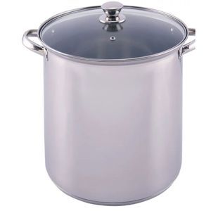 Mainstays Stainless Steel 16 Quart Stockpot with Lid